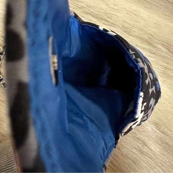 VERA BRADLEY Canterberry Cobalt Mini Cellphone Crossbody Chainlink Strap 2013 - Picture 11 of 14